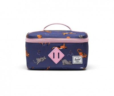 Bolsa Merienda Térmica Little Herschel Heritage Playing Cats