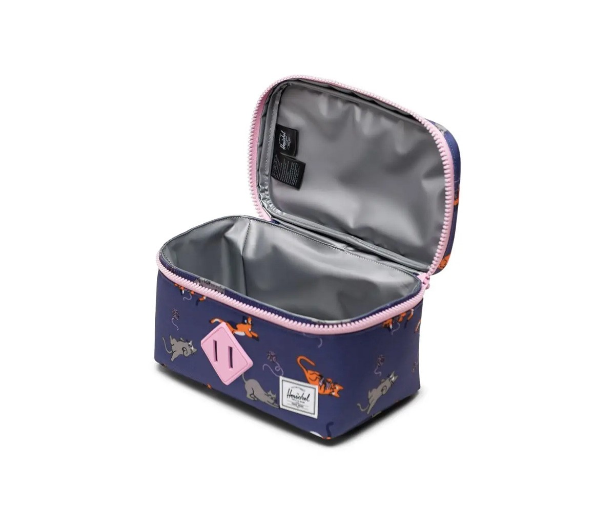 Sac à Goûter Isotherme Little Herschel Heritage Playing Cats