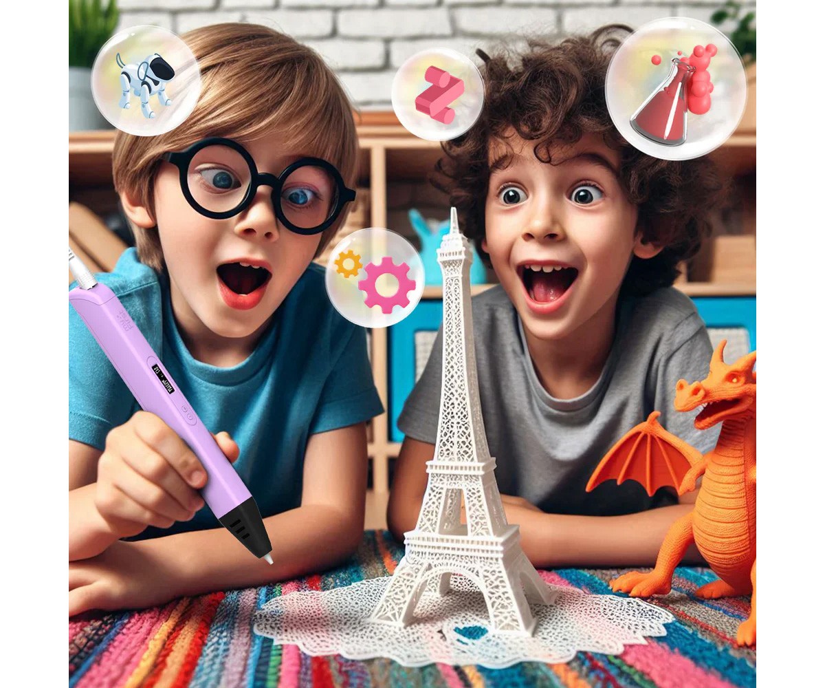 My first Pen 3D Purple