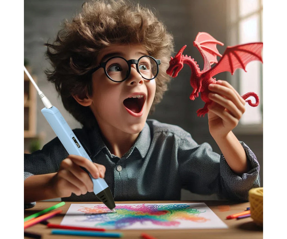 My first Pen 3D Blue