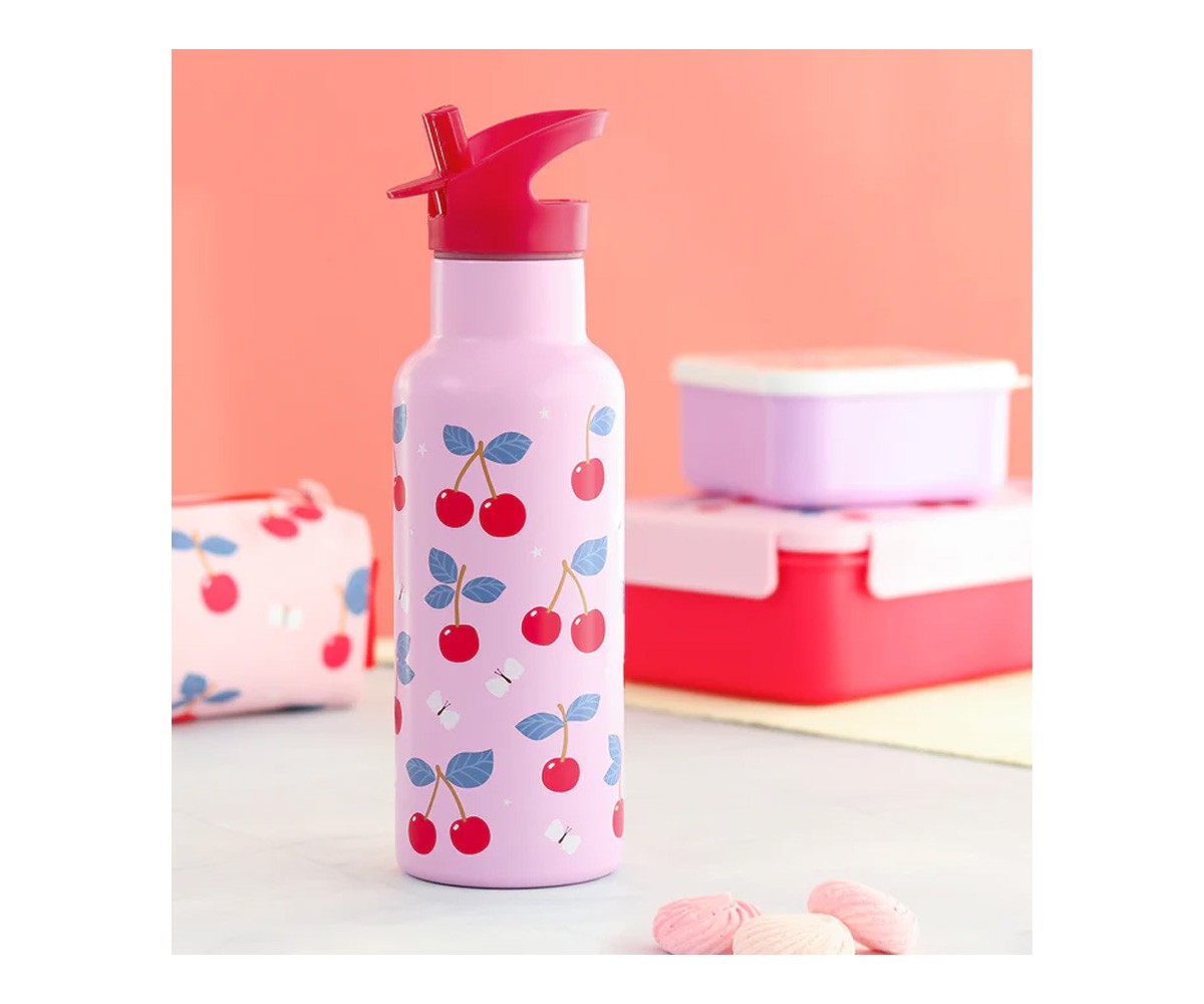 Gourde Isotherme en Acier Cherries 500 ml