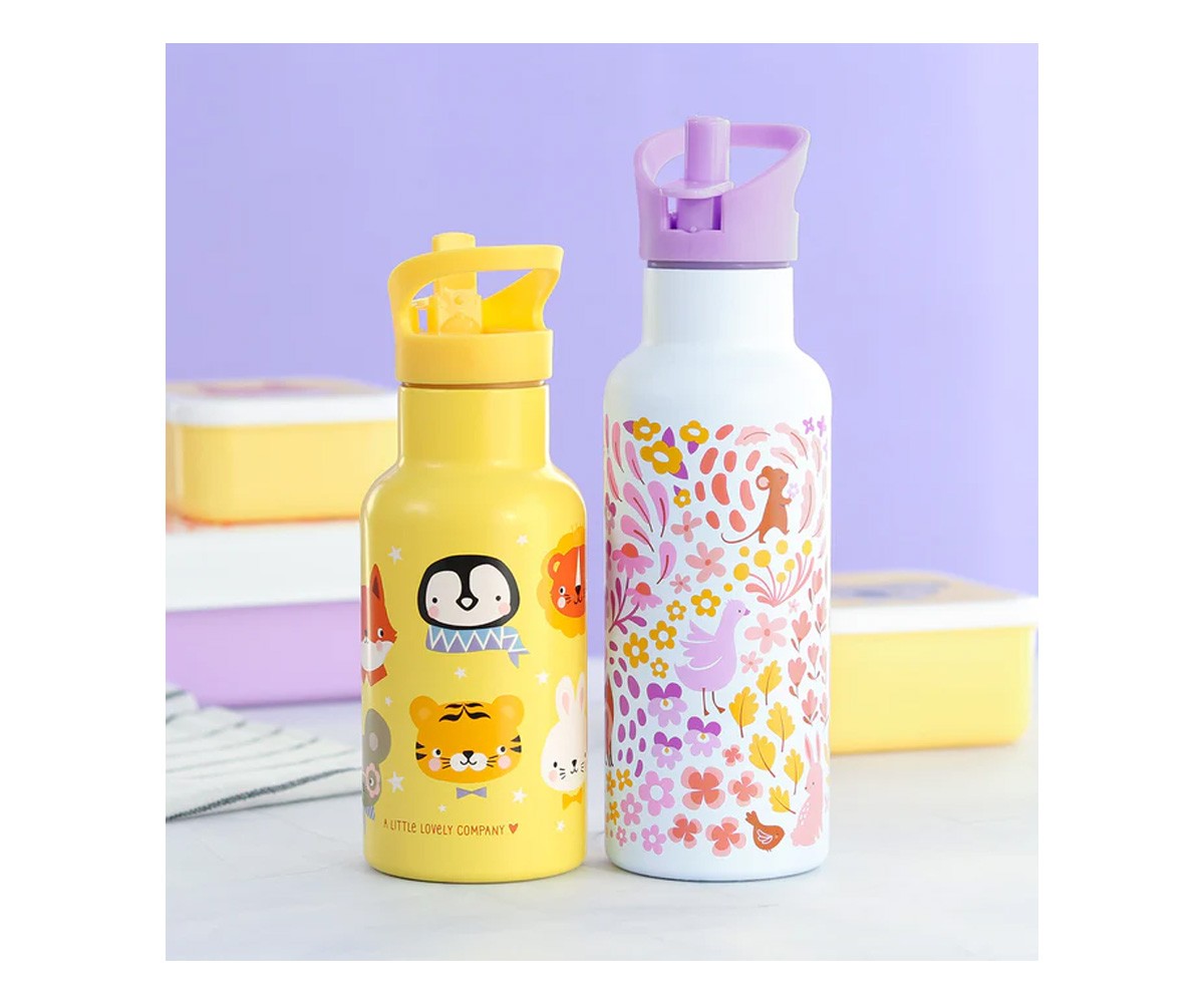 Gourde Isotherme en Acier Animal Friends 350 ml