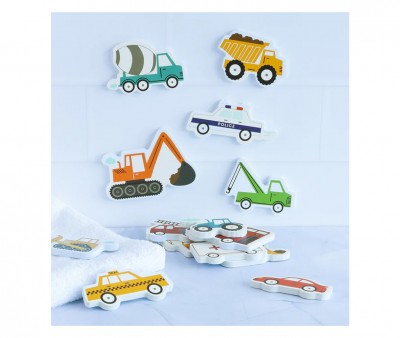 Juguetes de Baño Foam Vehicles