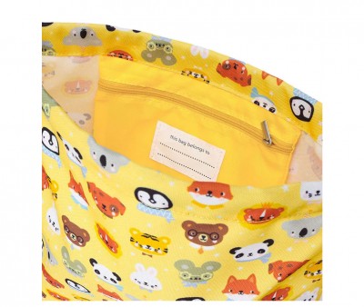 Sacca Zaino Animal Friends Personalizzabile