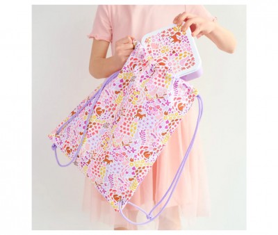 Sacca Zaino Flowers Garden Personalizzabile