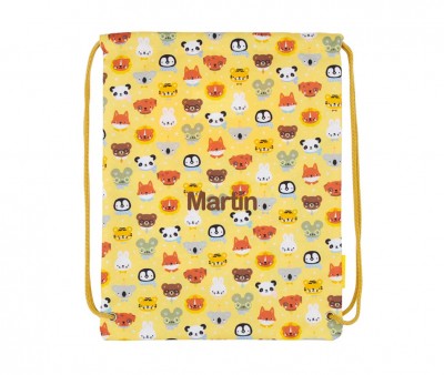 Sacca Zaino Animal Friends Personalizzabile