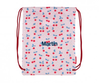 Sac à Dos Ficelle Cherries Personnalisable