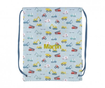 Sac à Dos Ficelle Vehicles Personnalisable