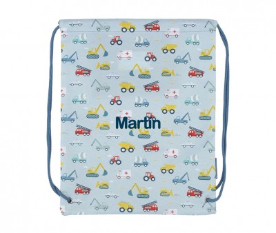 Sac à Dos Ficelle Vehicles Personnalisable