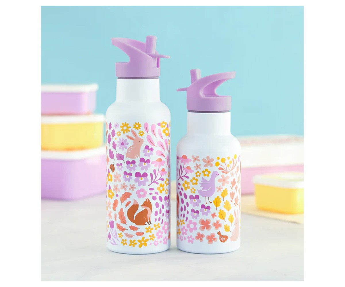 Botella Térmica Acero Flower Garden 350ml