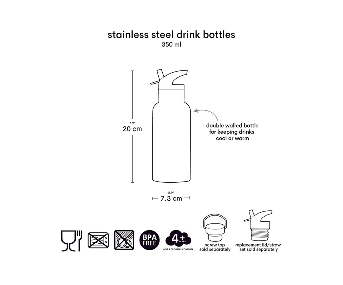 Botella Térmica Acero Flower Garden 350ml