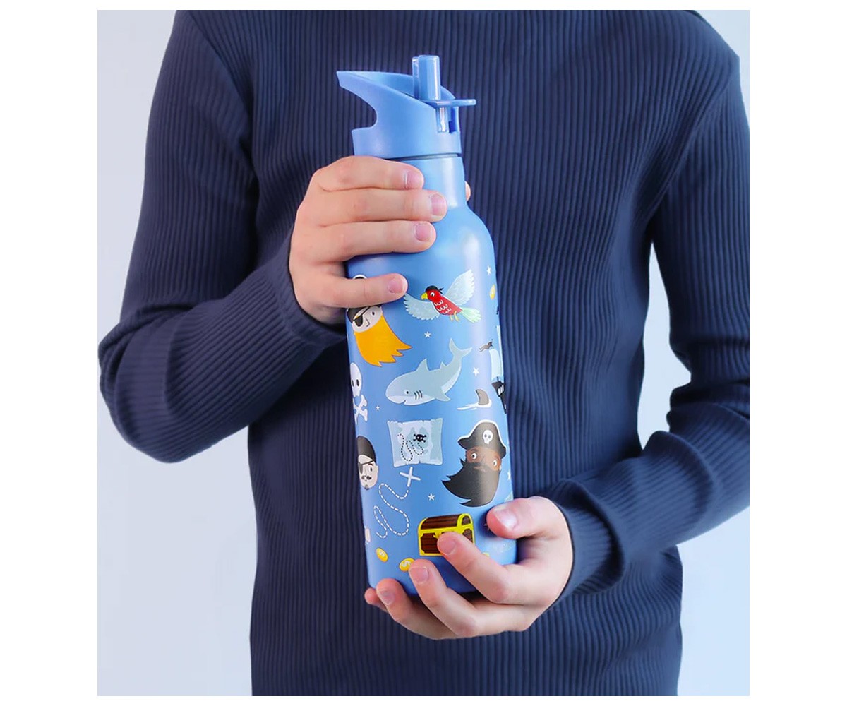 Gourde Isotherme en Acier Pirates 500 ml