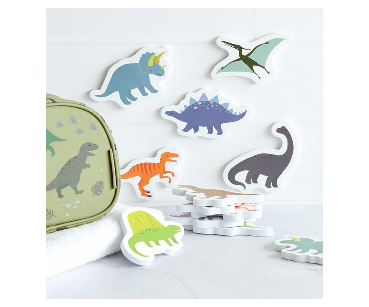 Brinquedos de banho Foam Dinosaurs
