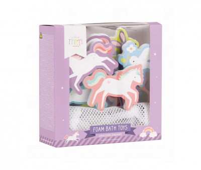 Juguetes de Baño Foam Unicorns Dreams