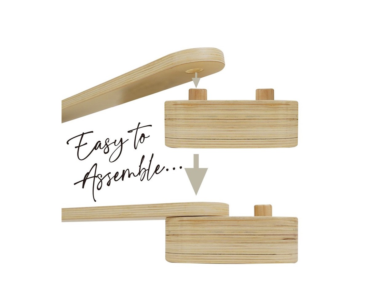 Conjunto de circuitos Equilíbrio de madeira