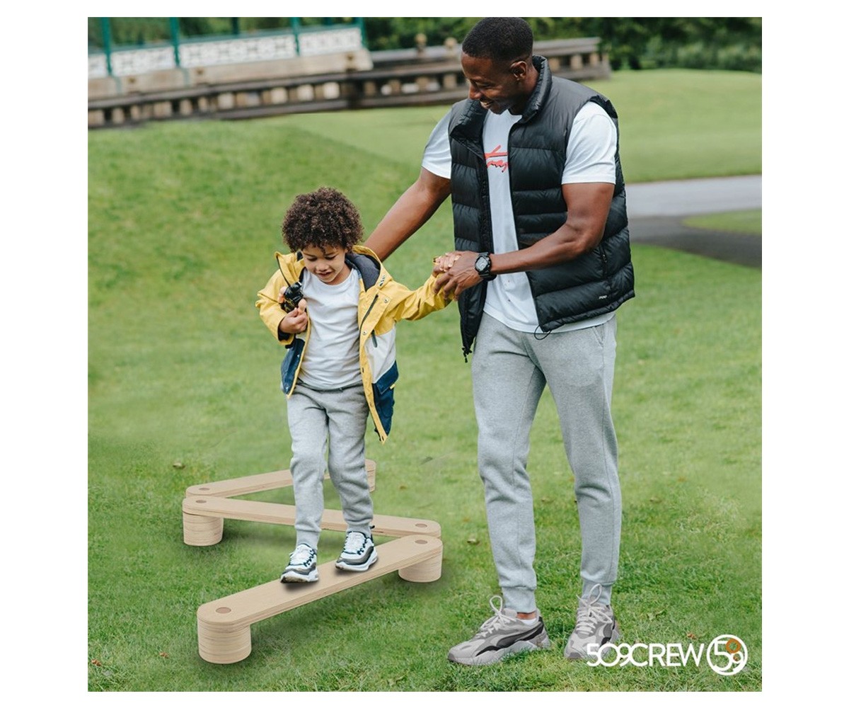 Conjunto de circuitos Equilíbrio de madeira