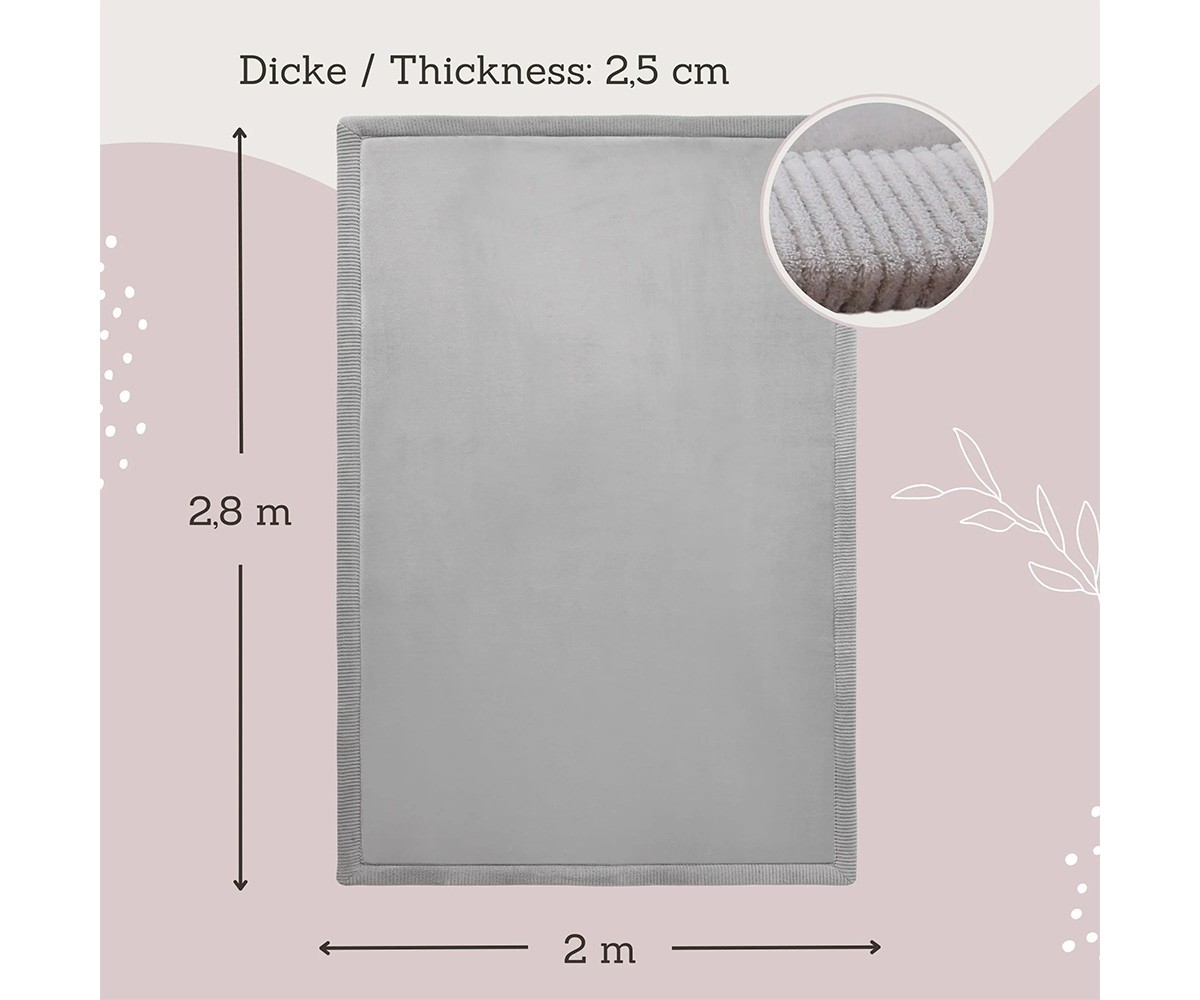 Tappeto Cameretta Grey Cloud