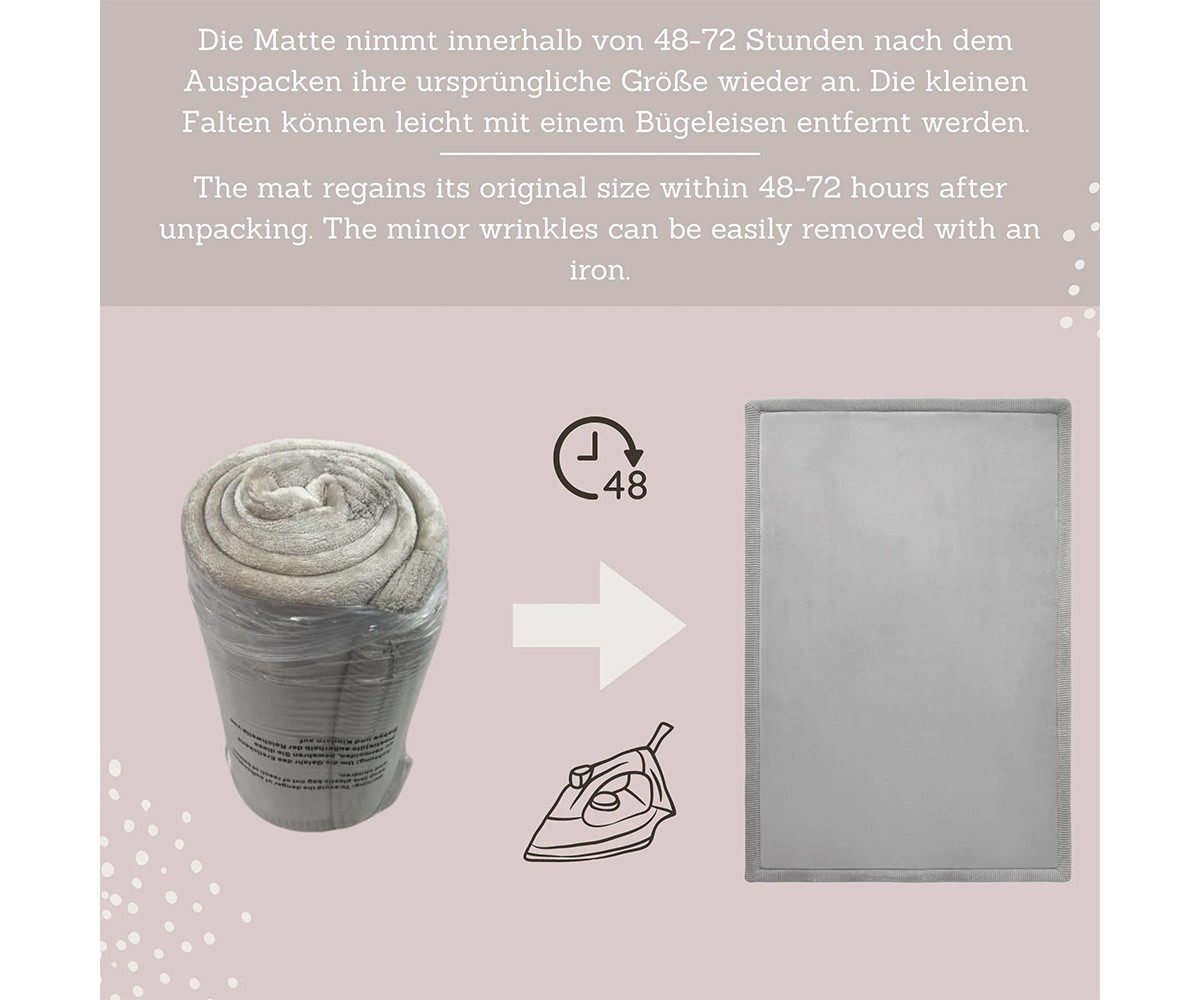 Tappeto Cameretta Grey Cloud