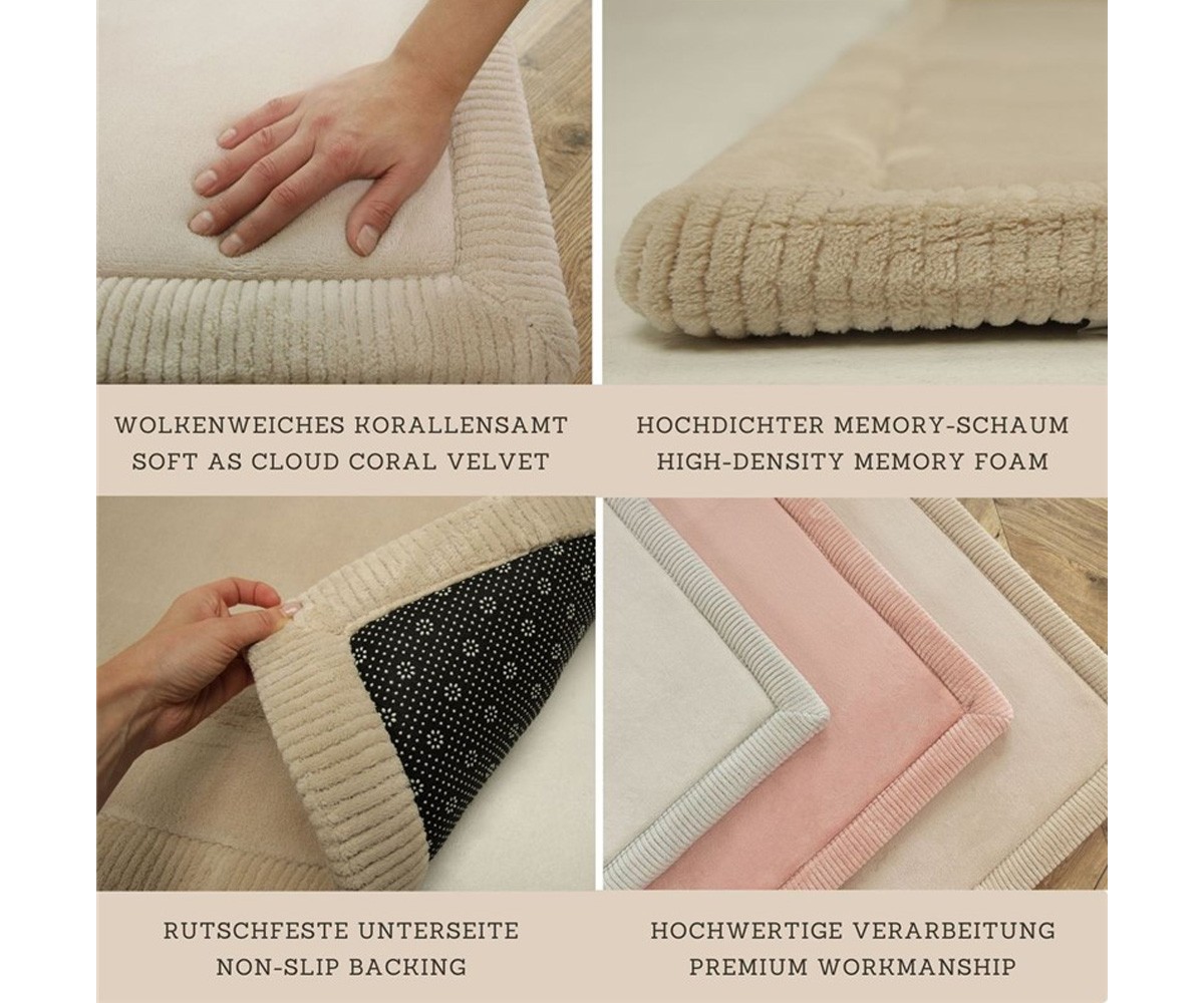 Alfombra Infantil Nube Beige