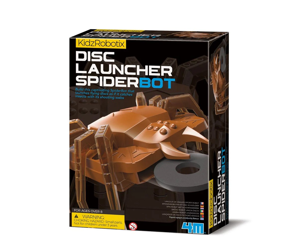 Lançador de discos SpiderBot