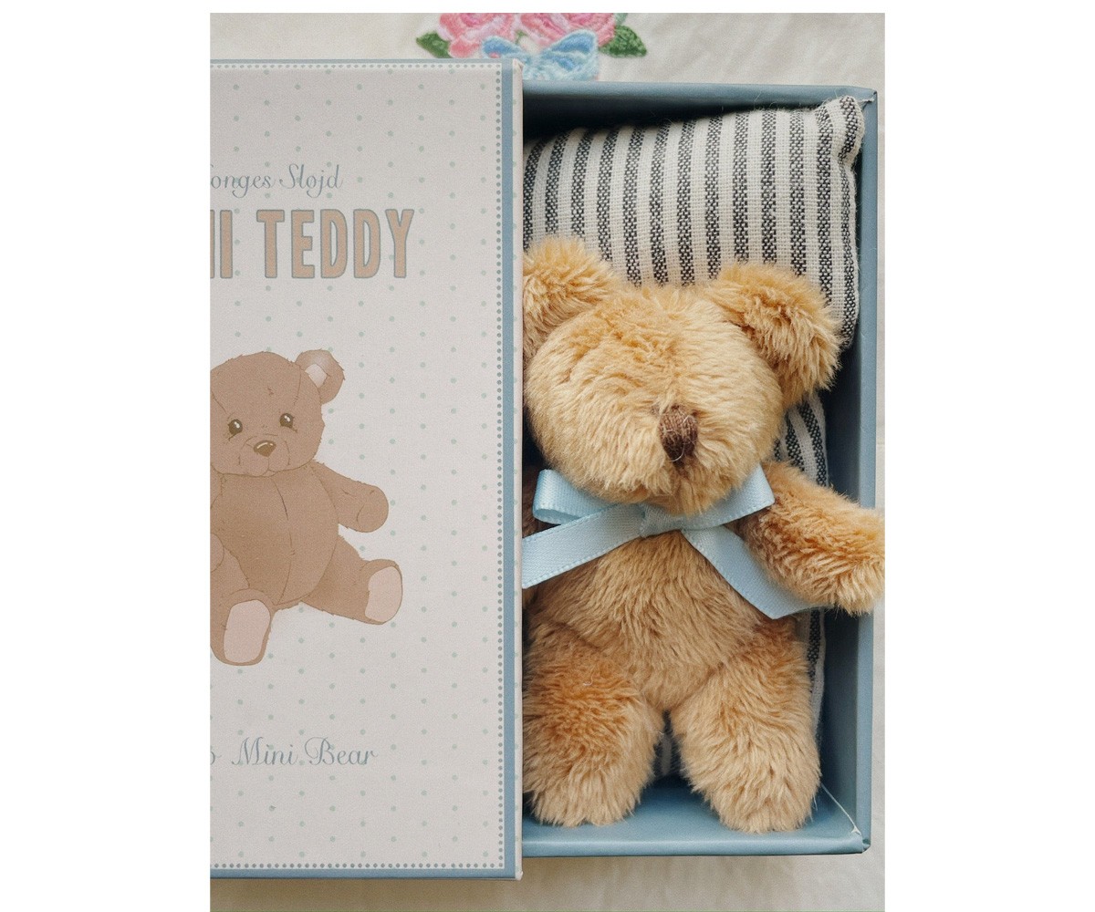 Ourson en Peluche Miniature Tiny Teddy Milo Brown