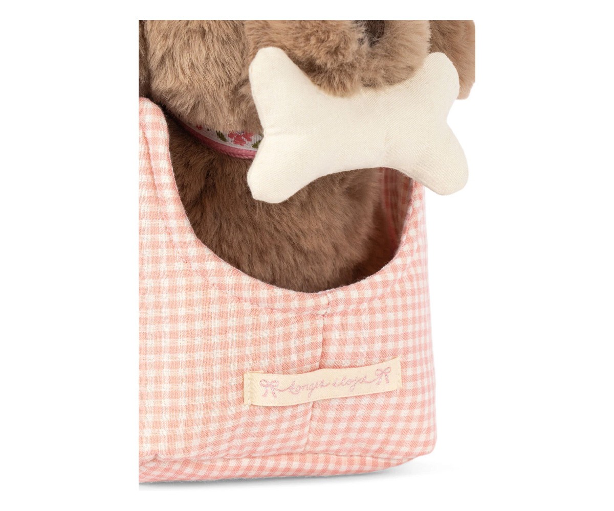 Peluche Maude Puppy Pink Check