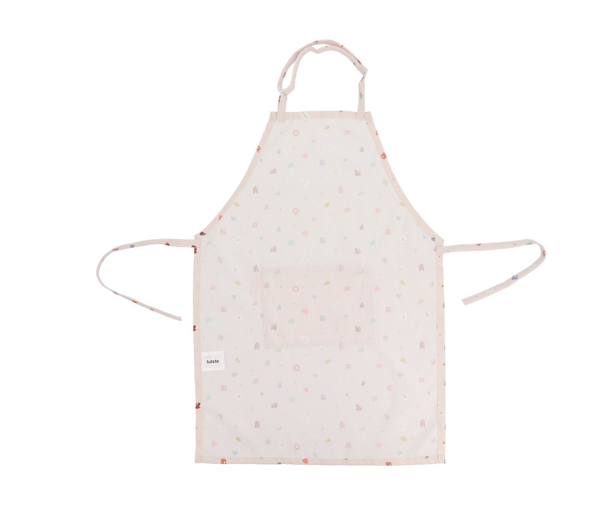 Set Tablier Geometric Nature Personnalisable