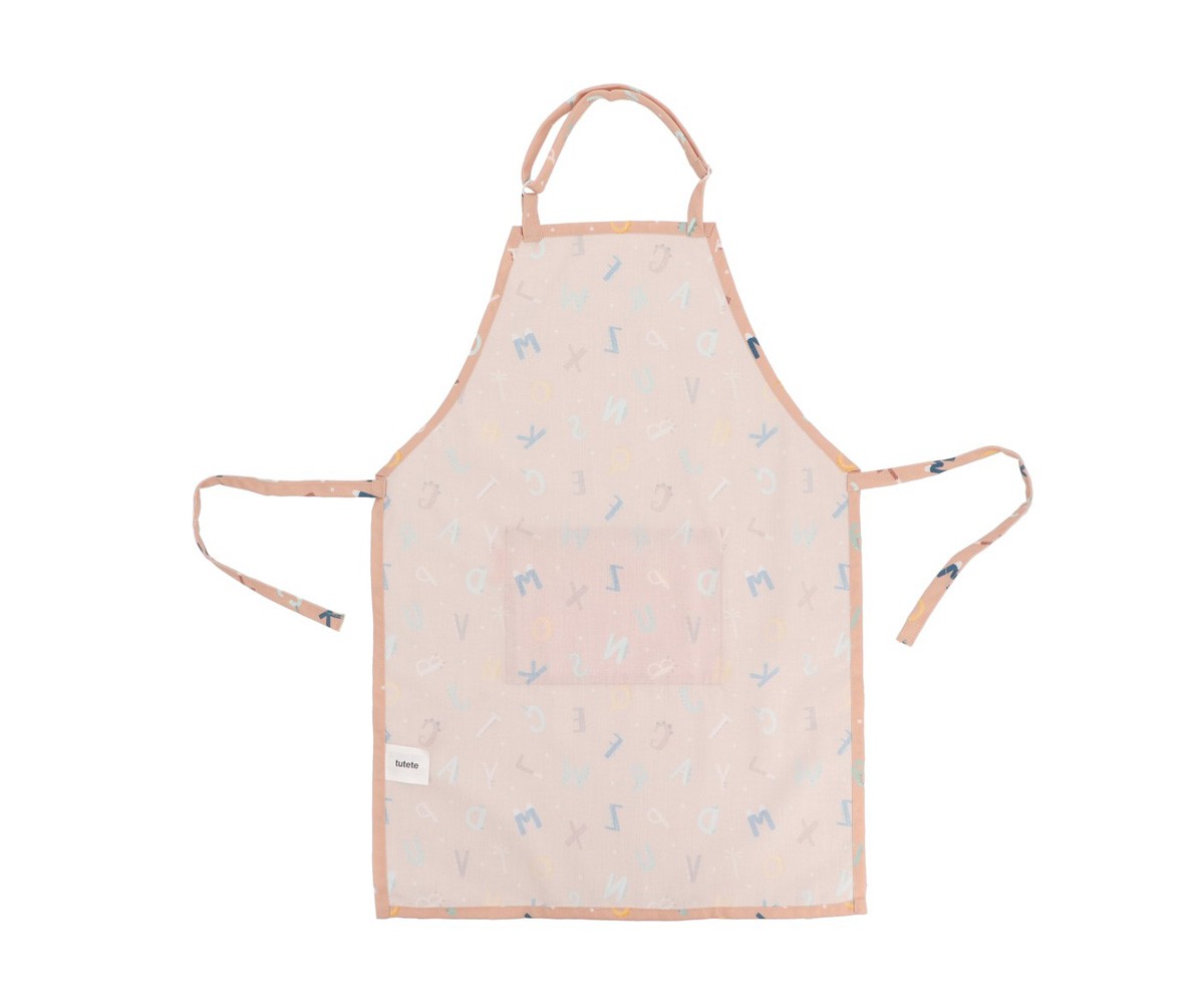 Set Tablier Funny Letters Personnalisable