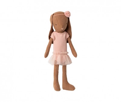 Bunny con Traje de Ballet y Falda Rosa Chocolate Brown T1