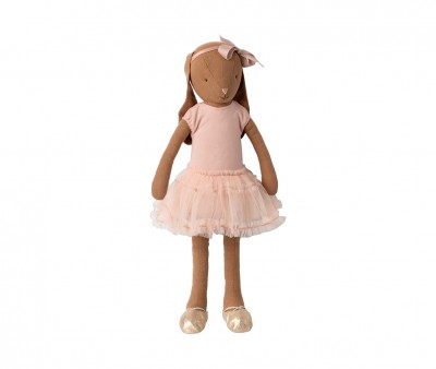 Bunny con Traje de Ballet y Falda Rosa Chocolate Brown T3