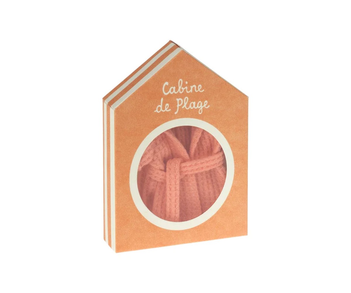 Bata de Baño Mamá y Papá Ratón Coral