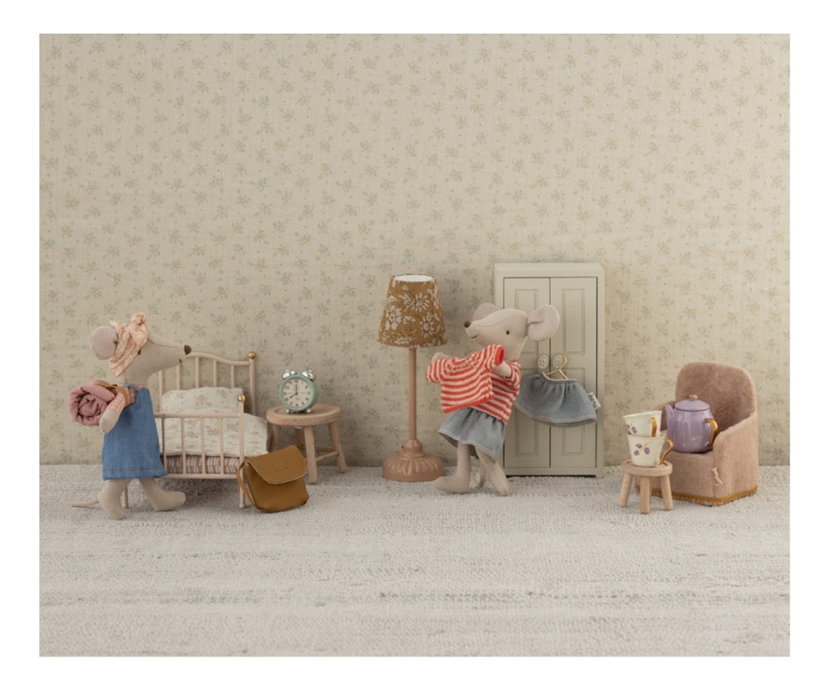 Suéter e saia de malha Big Sister Mouse Mais Velho