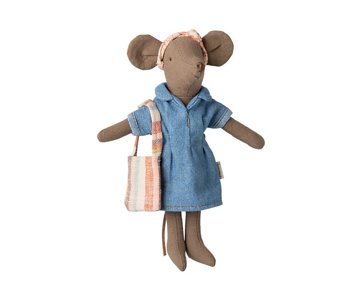 Vestido y Bolso Vaquero Mamá Ratón