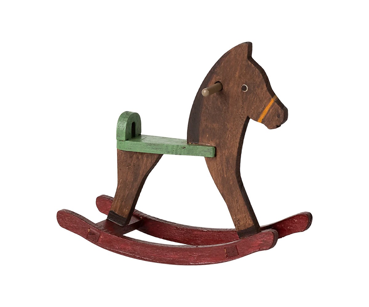 Cheval à Bascule pour Souris Dark Brown