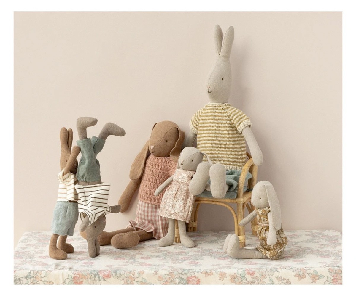 Rabbit con Camisa y Pantoles de Puntos T3