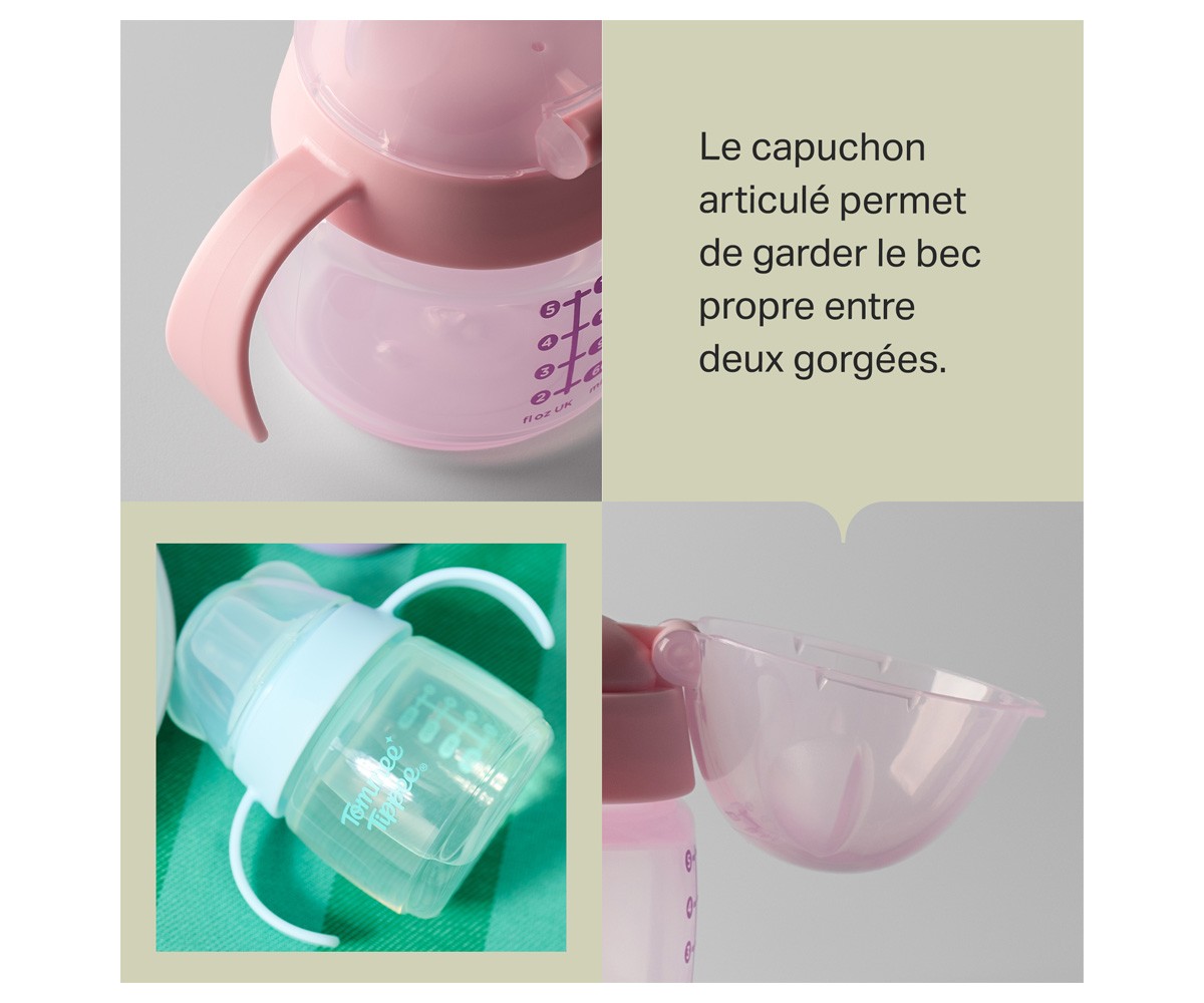 Tazza Transition Spout Rosa Pastello 150ml