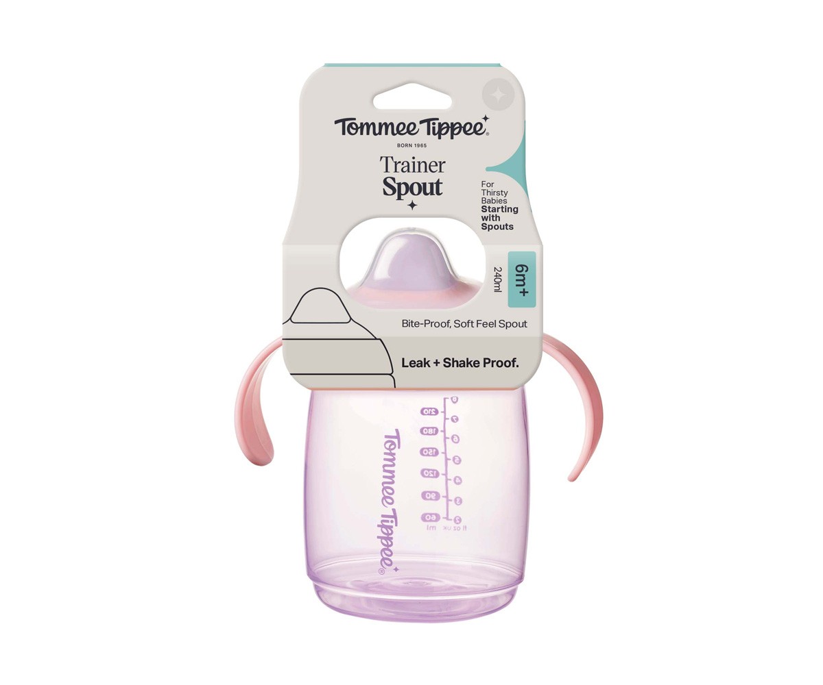 Tazza Transition Spout Rosa Pastello 240ml