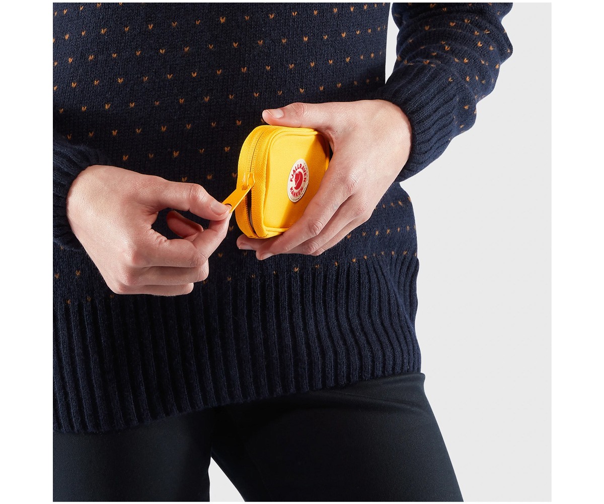 Monedero Kanken para Tarjetas Ochre