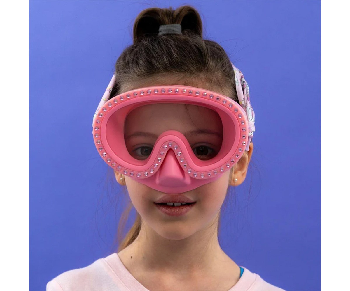 Máscara de mergulho Unicorn Diamonds (3 a 10 anos)