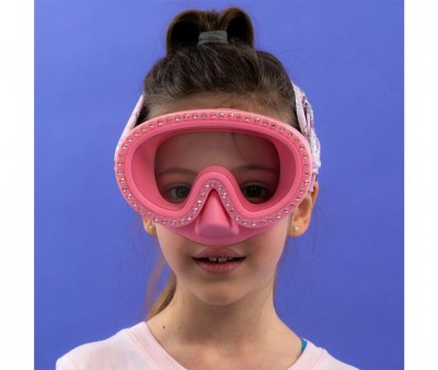 Máscara de Buceo Diamantes Unicornios (3 - 10 años)