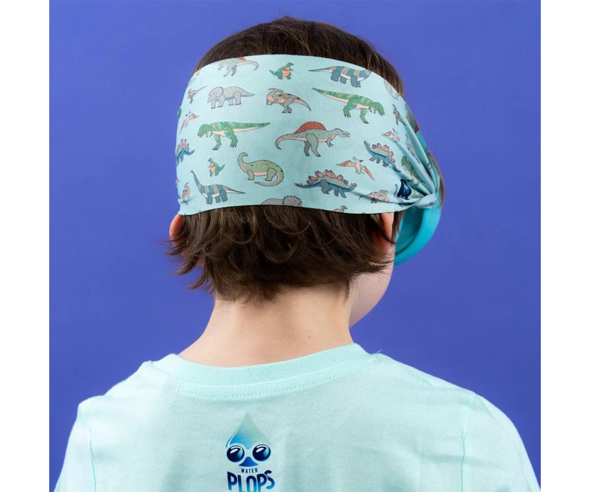 Máscara de mergulho de dinossauro (3 a 10 anos)