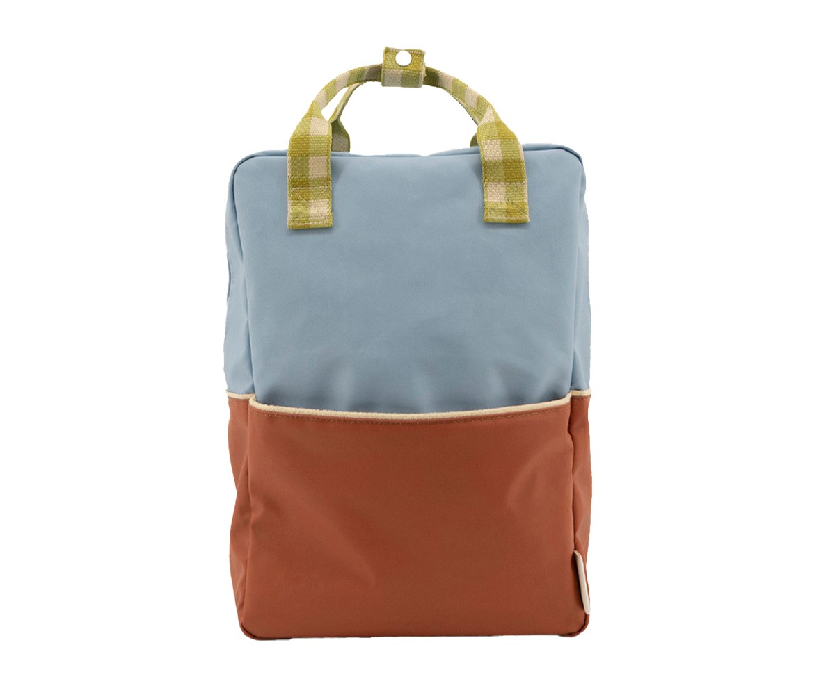 Grand Sac à Dos Sticky Lemon Better Together Colourblocking Badminton Blue + Leather Ball