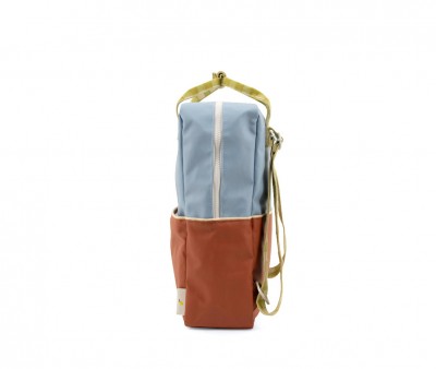 Grand Sac à Dos Sticky Lemon Better Together Colourblocking Badminton Blue + Leather Ball