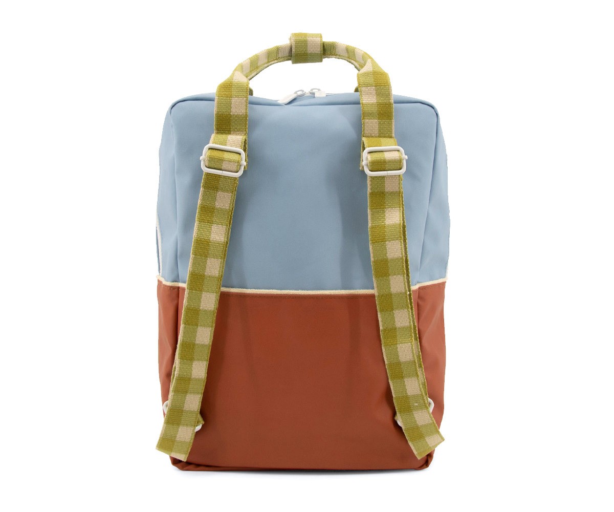 Grand Sac à Dos Sticky Lemon Better Together Colourblocking Badminton Blue + Leather Ball