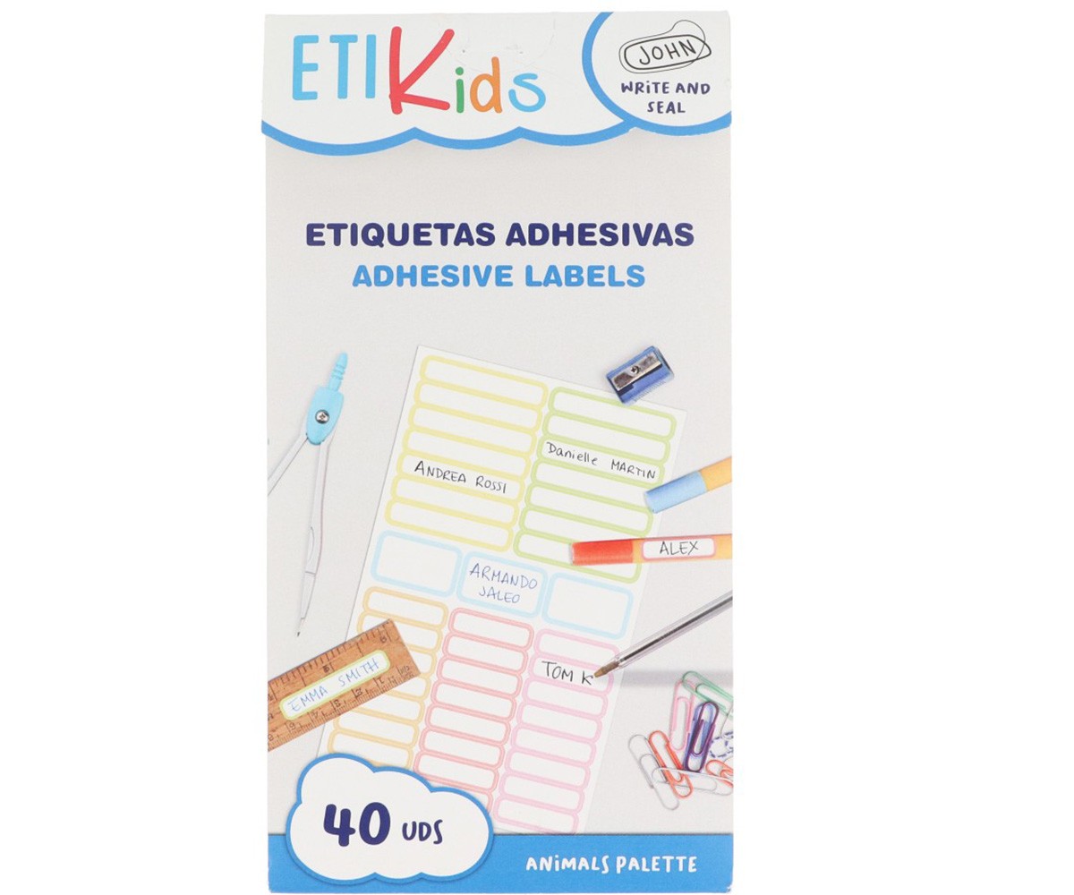 40 Autocollants pour Objets Animaux « Écrit ton texte »