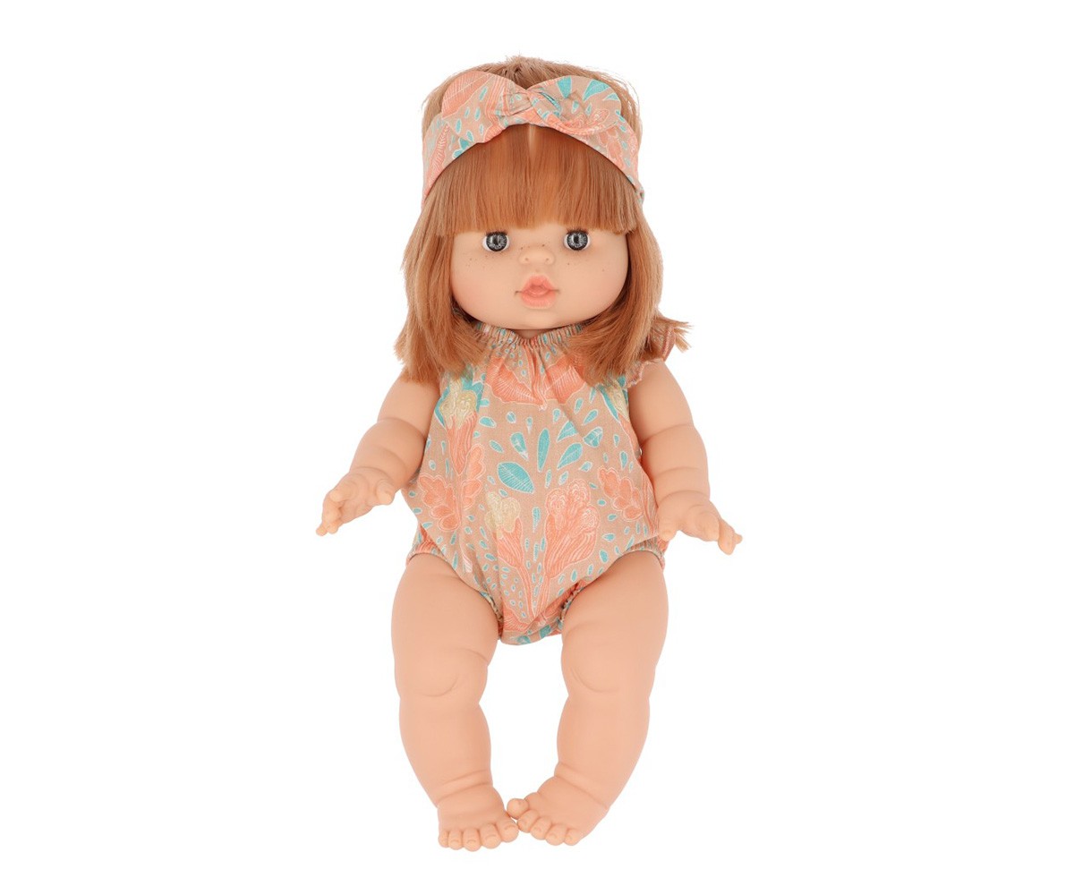 Muñeco Gordis Capucine con Pelele Clara Aquarius con Diadema