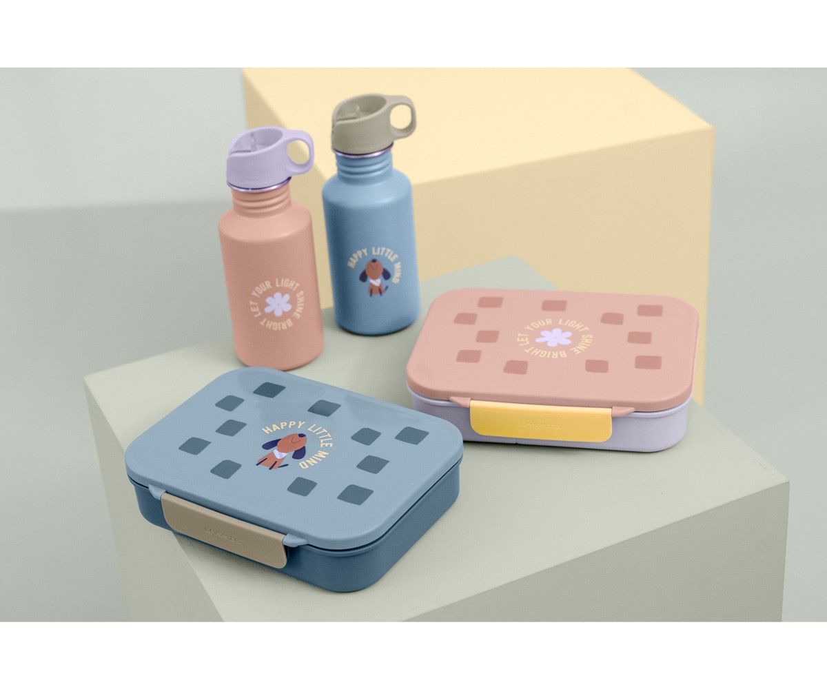 Garrafa de aço inoxidável Pattern Party Rose/Lilac 500 ml