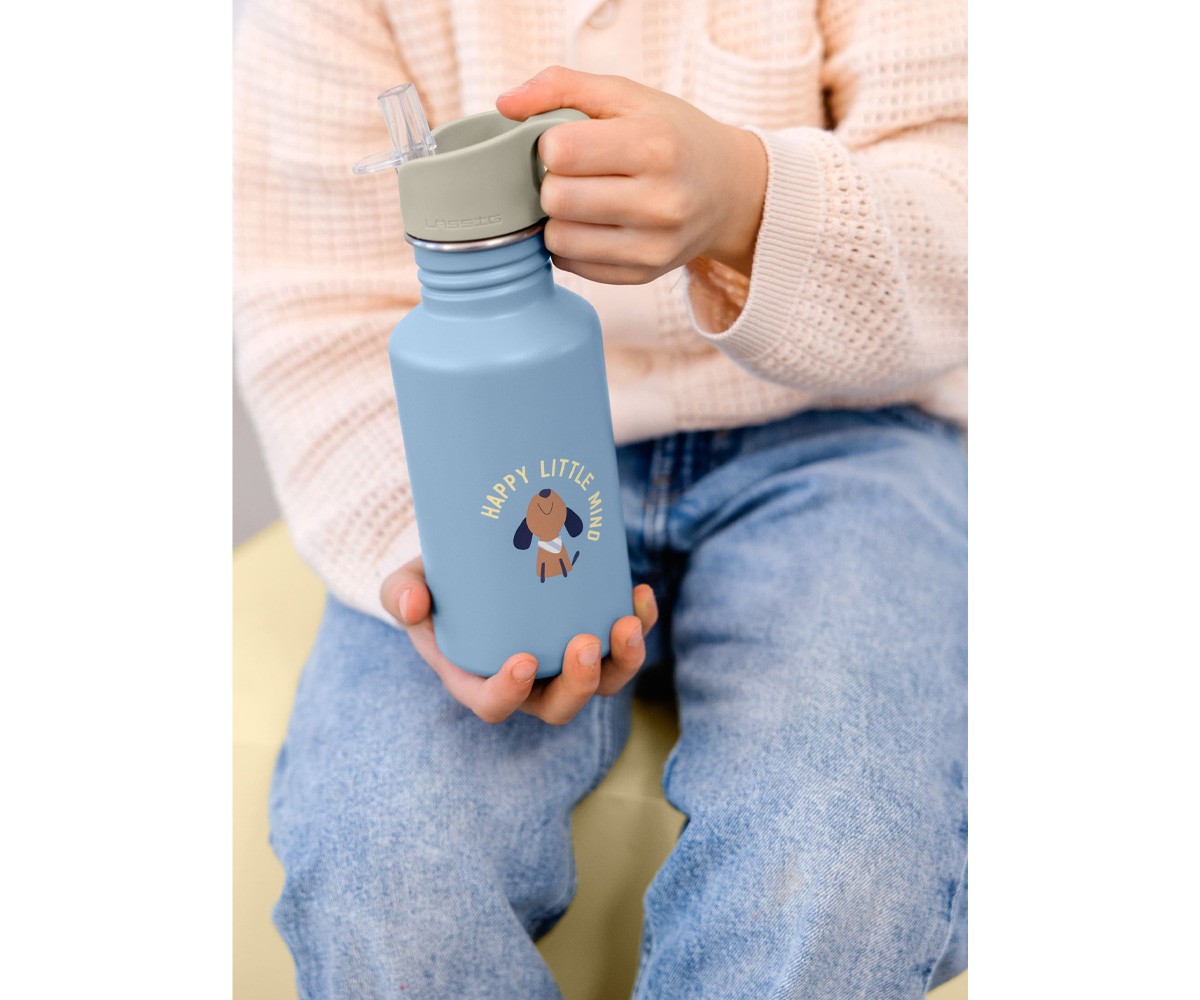 Botella Acero Inoxidable Pattern Party Blue/Green 500 ml