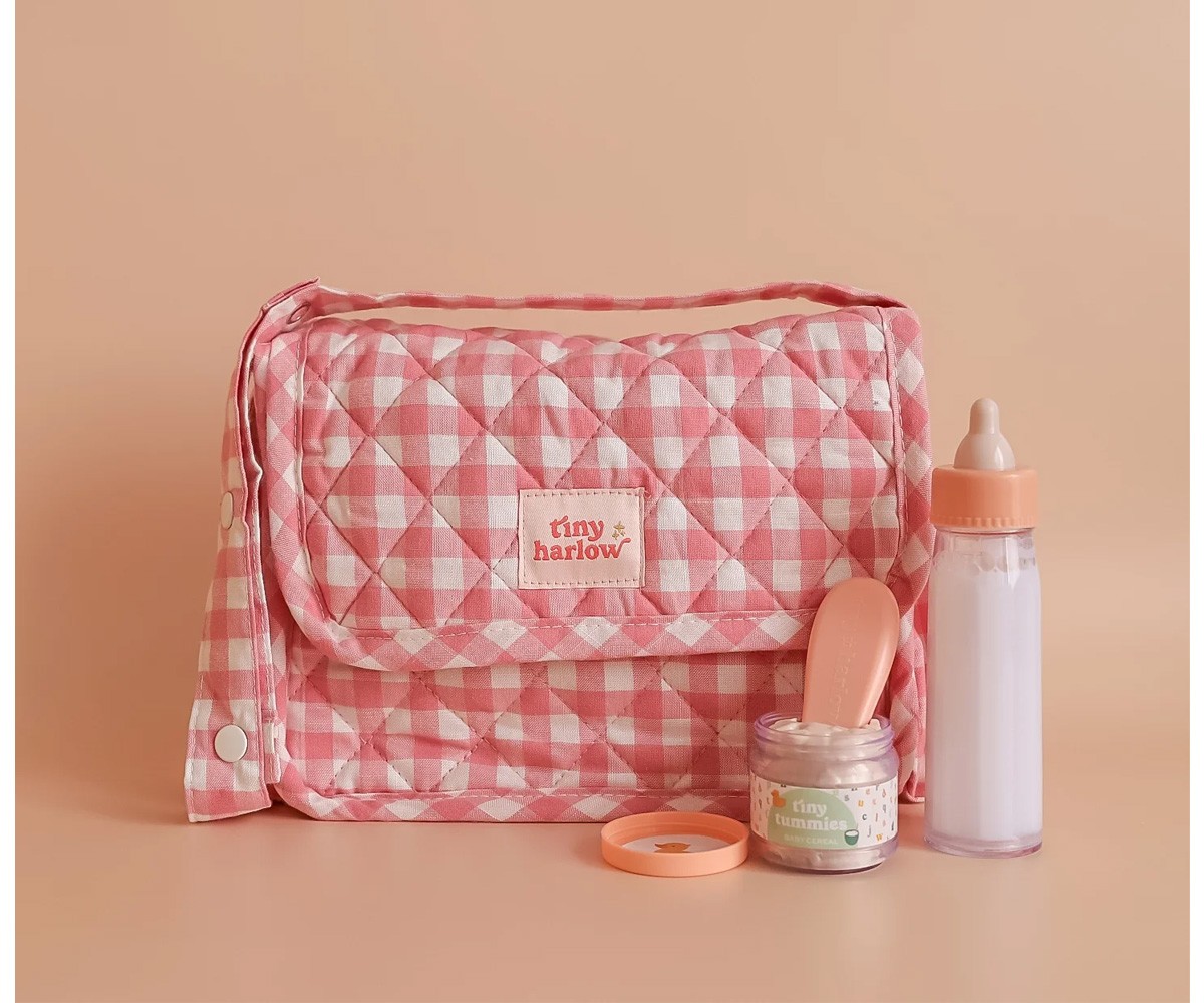 Set Tiny Nurturers Pink Gingham