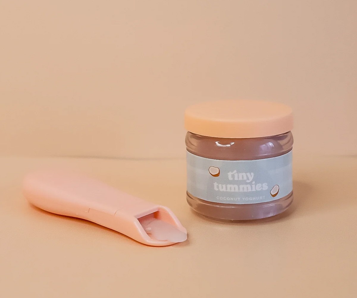 Set Pot et Cuillère Tiny Tummies Coconut Yoghurt